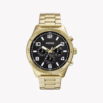 Fossil dorado de acero inoxidable